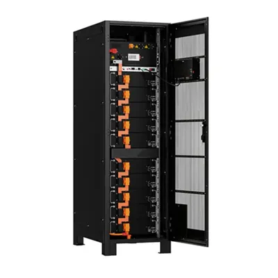 Power distribution from photovoltaic energy storage cabinets in fire stations