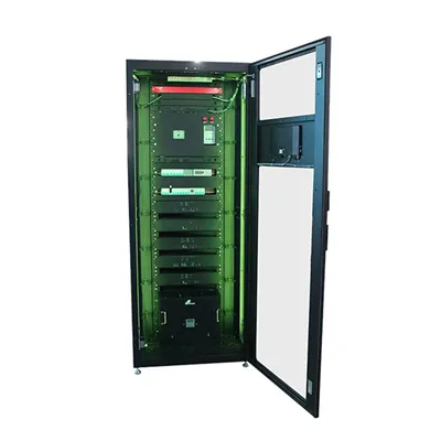 Where is the energy management system for Paris communication base stations built 