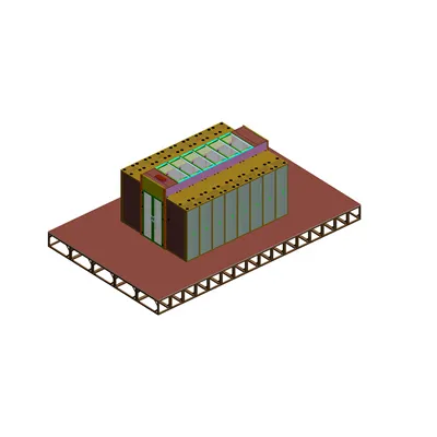 Corrosion-resistant folding containers for wastewater treatment plants