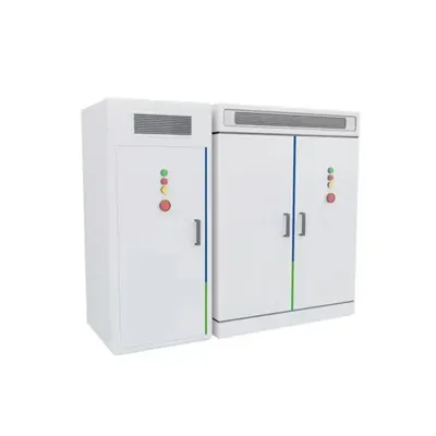 Solar-powered communication cabinet ems is crowded