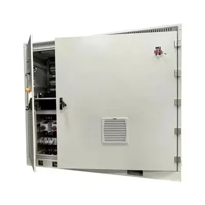 Ultra-high efficiency intelligent photovoltaic energy storage containers for wastewater treatment plants