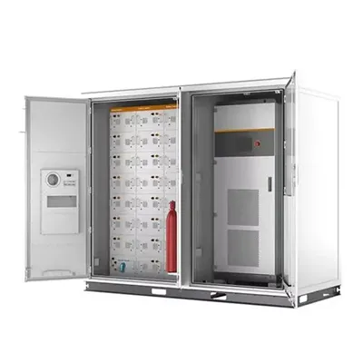 Review of a 1standard power scale solar energy storage cabinet for island use