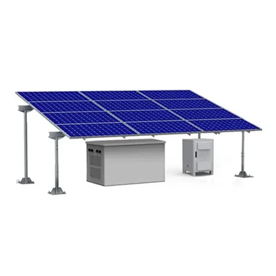 How many square meters can solar power generation be done